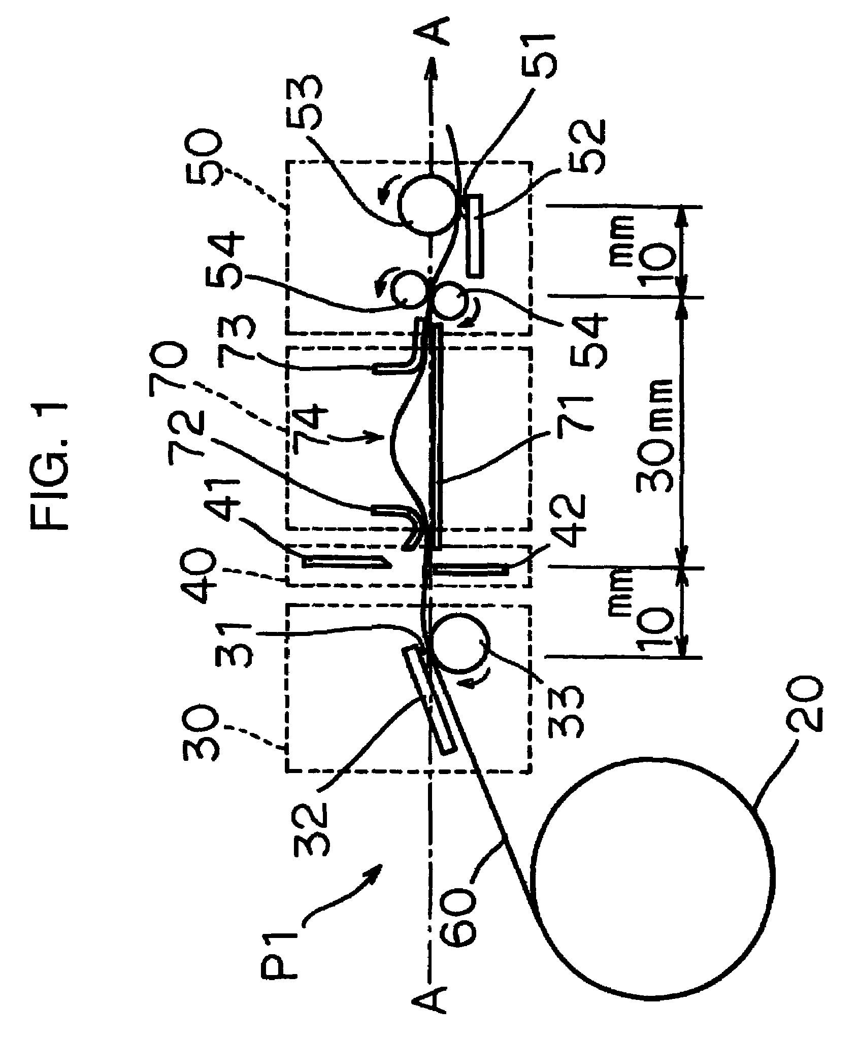 Printer for printing on both a heat-sensitive adhesive label and an ordinary label