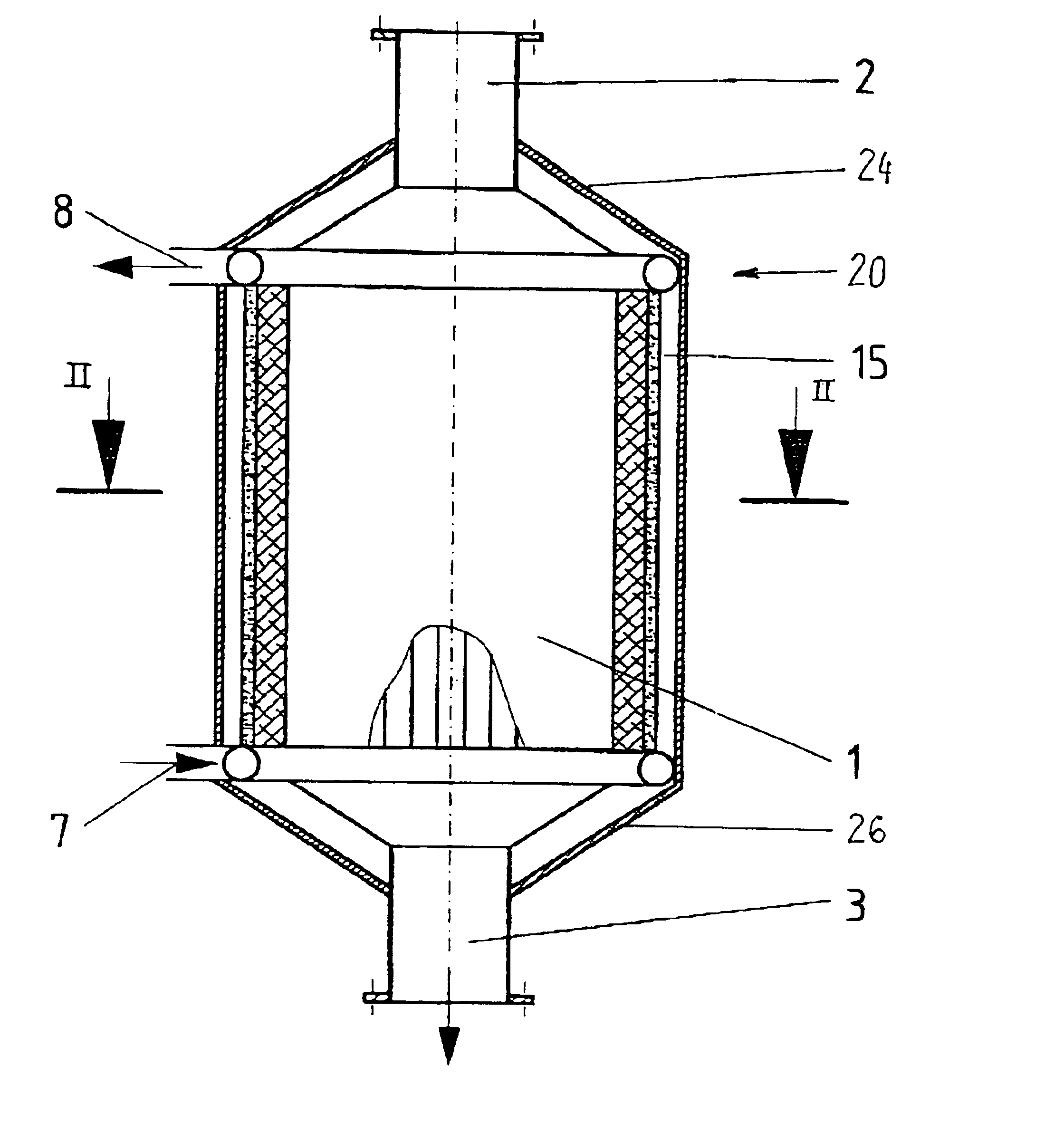 Gasification reactor vessel