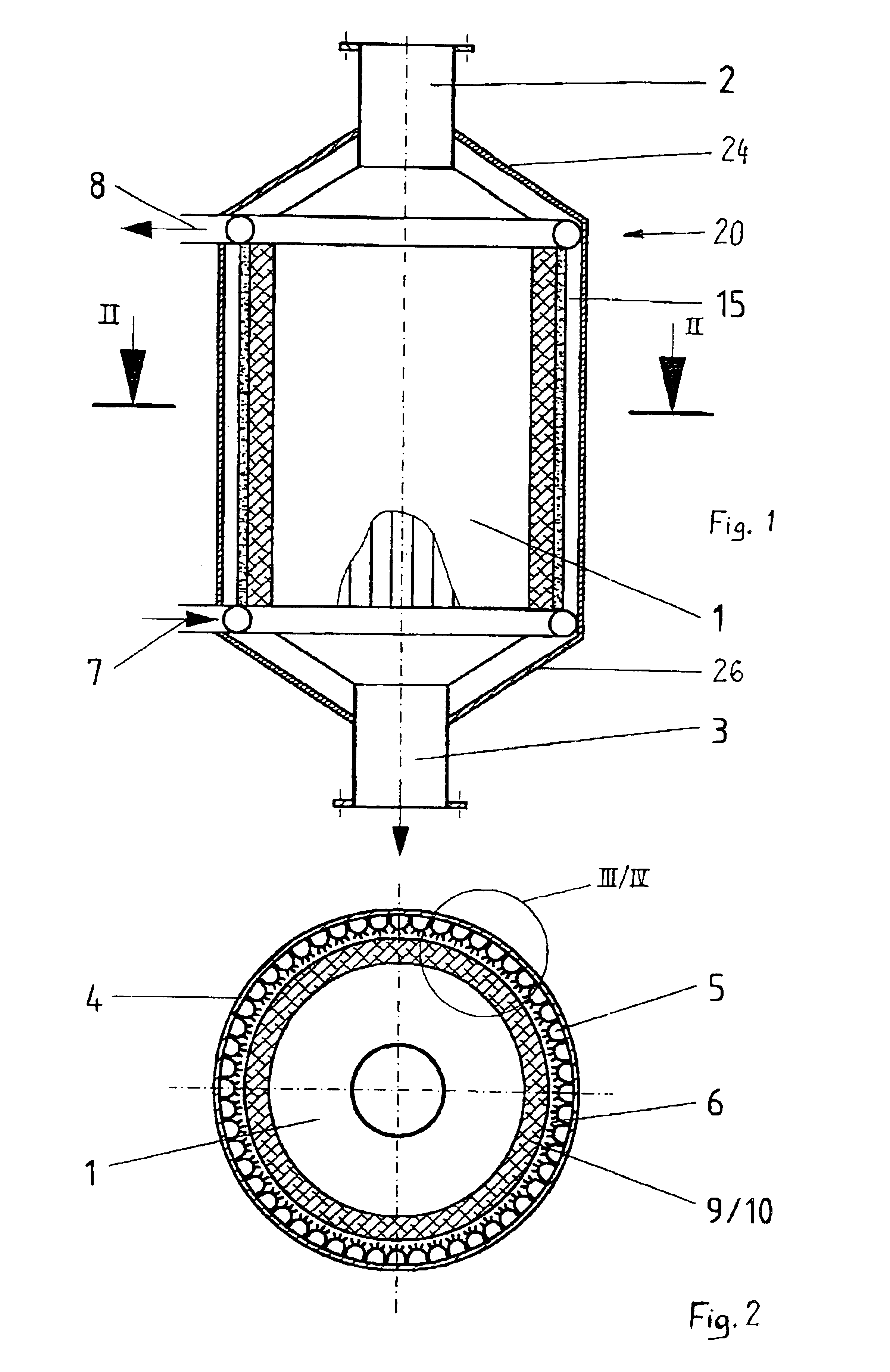 Gasification reactor vessel