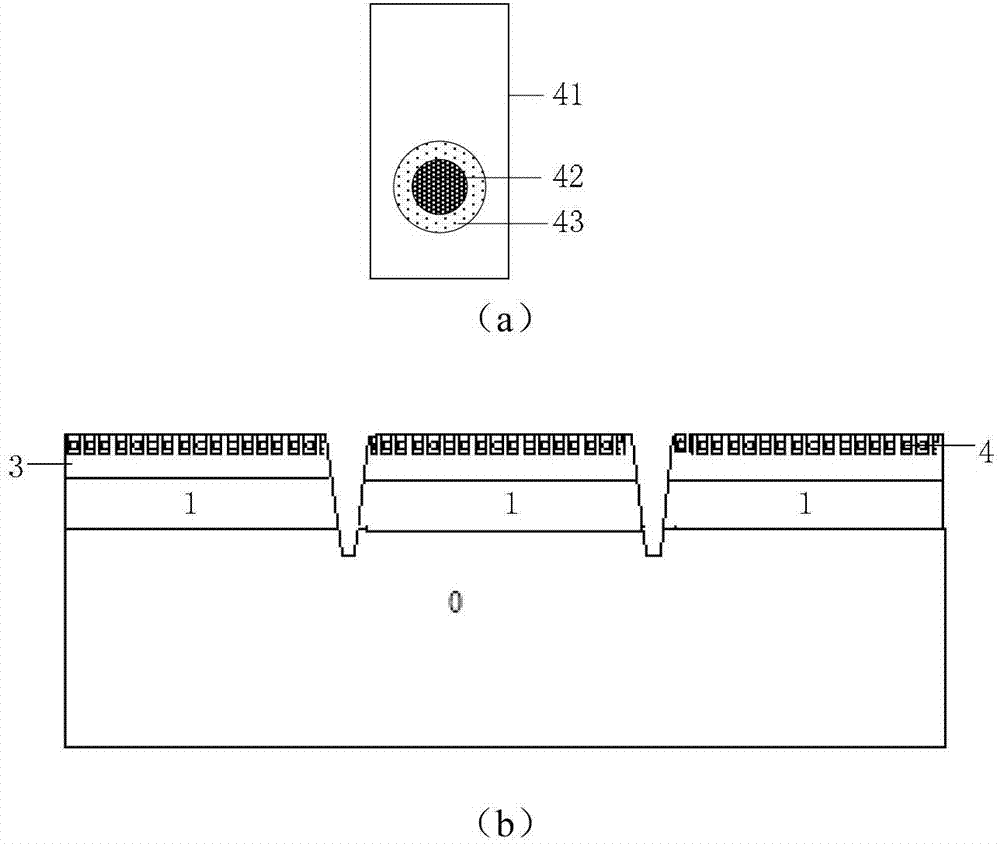 Laser stripping film LED (Light-Emitting Diode) and preparation method thereof