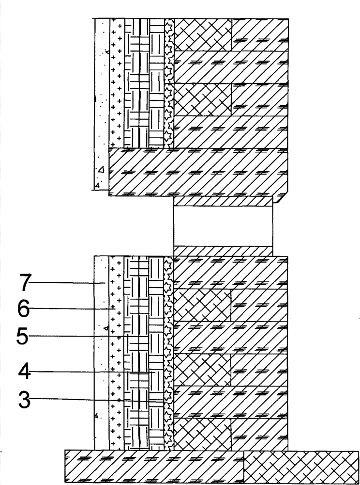 Novel roller kiln wall structure