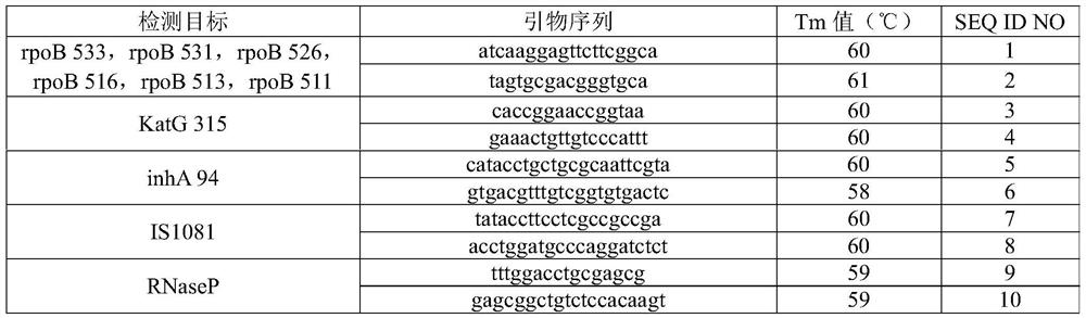 Nucleic acid reagents, kits, systems and methods for detecting drug resistance of Mycobacterium tuberculosis