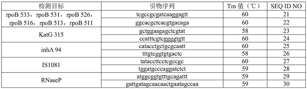 Nucleic acid reagents, kits, systems and methods for detecting drug resistance of Mycobacterium tuberculosis