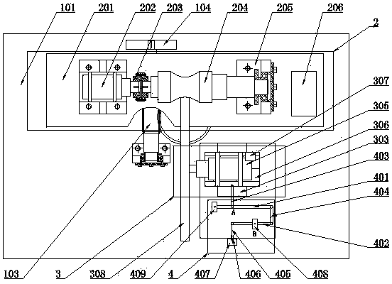 Tester for elastohydrodynamic lubricating oil film traction with spinning