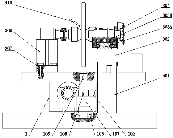 Tester for elastohydrodynamic lubricating oil film traction with spinning