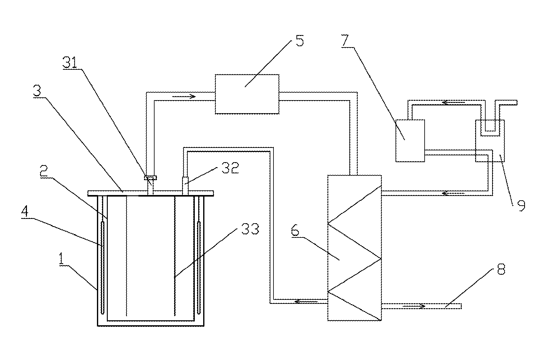 Method and System for Quickly Extracting Lithium Carbonate from Saline Lake Water