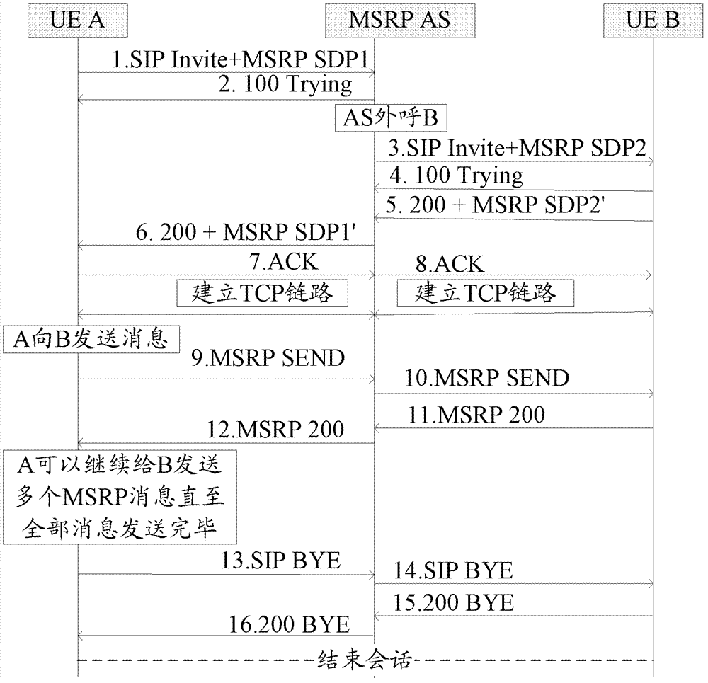 Message transmission and processing method and device