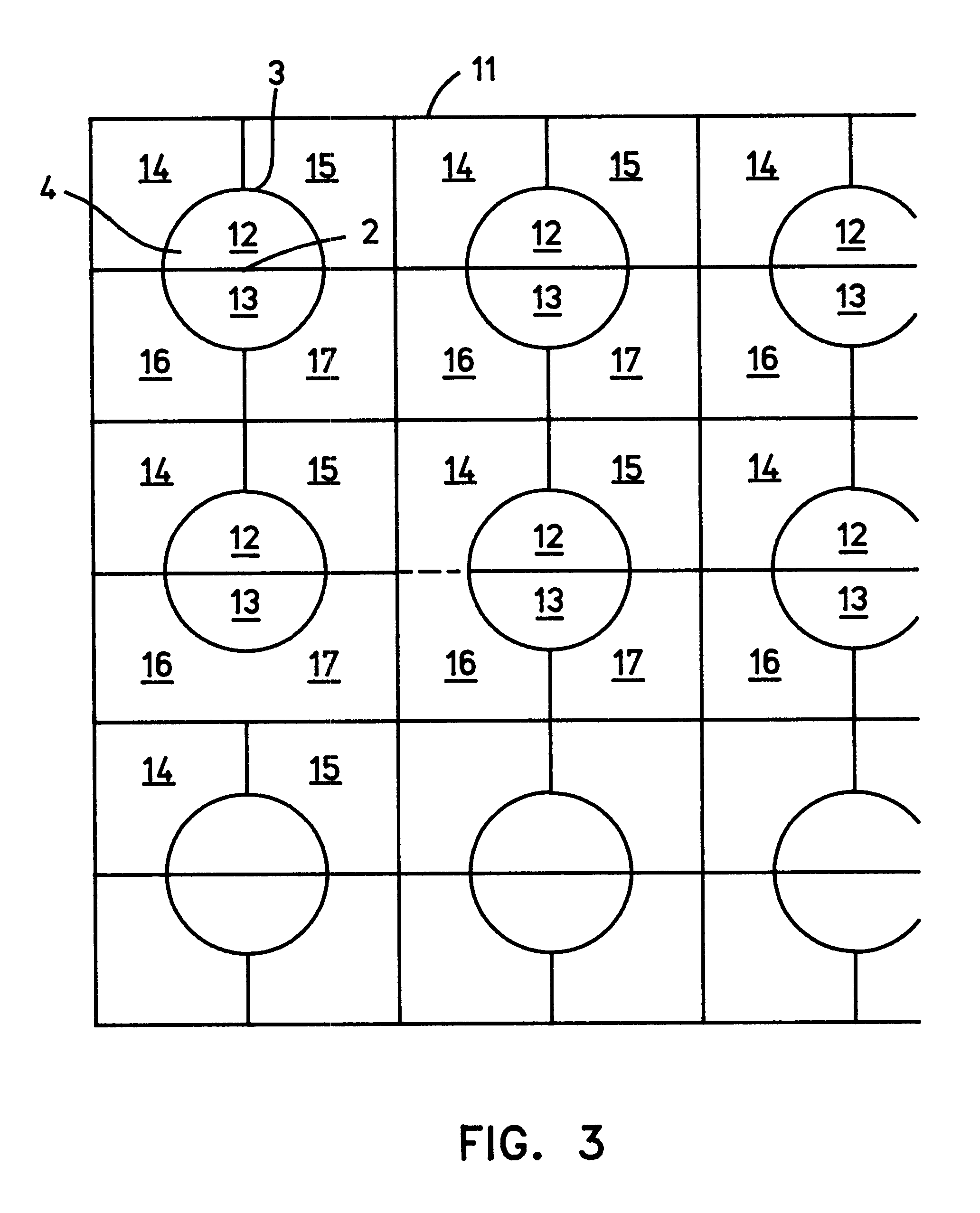 Methods of operating arrangements of base transceiver stations in an area-covering network