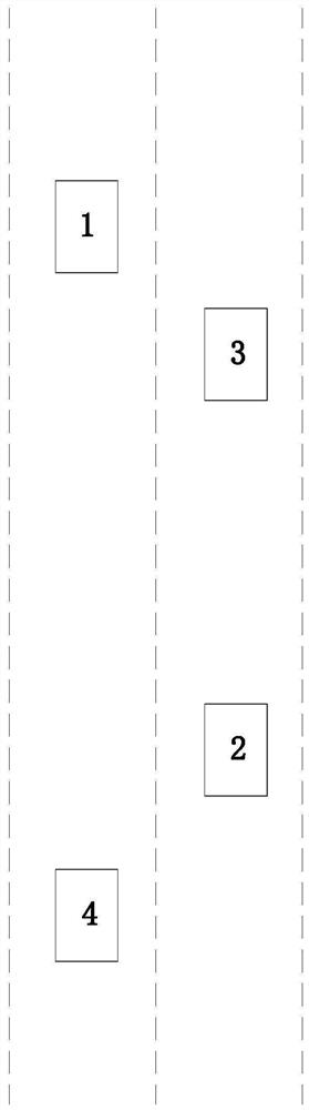 Prediction method before the vehicle changes lanes to the vehicle in front of the target lane in automatic driving