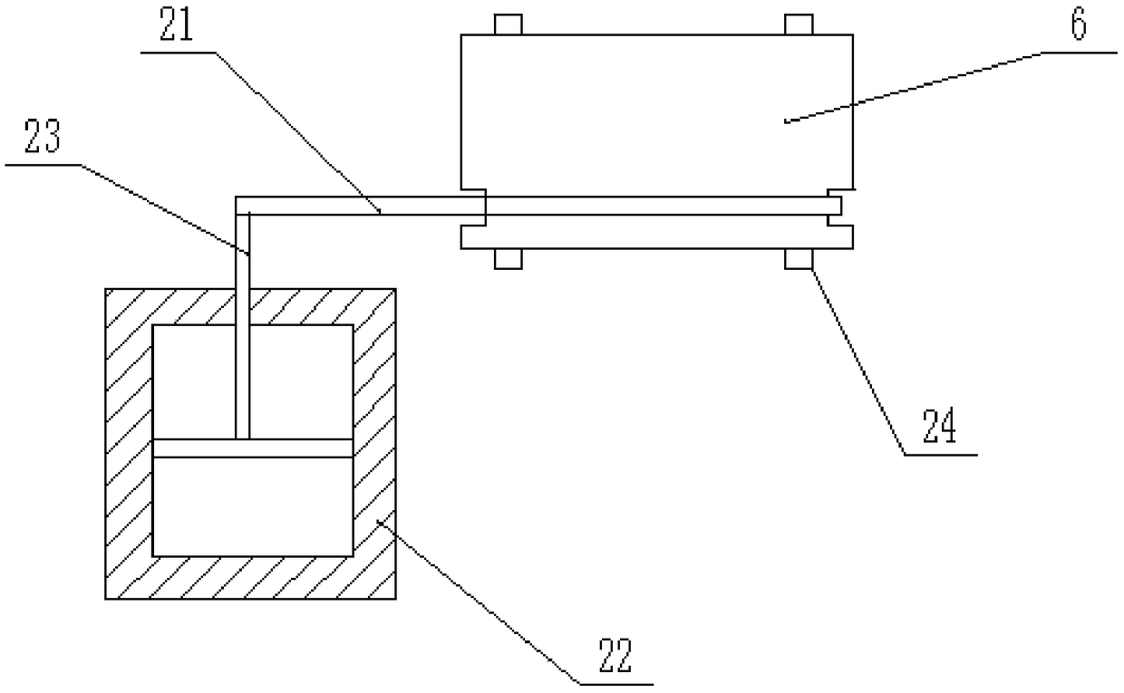 Drilling device for auto parts