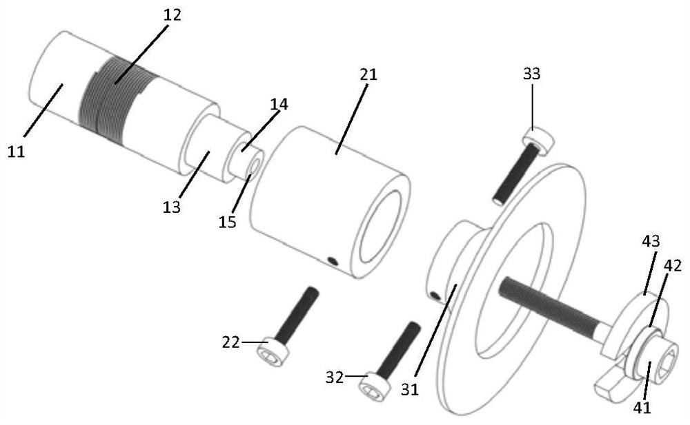 Turning anti-deformation bidirectional structure and method based on edge long overhanging thin wall