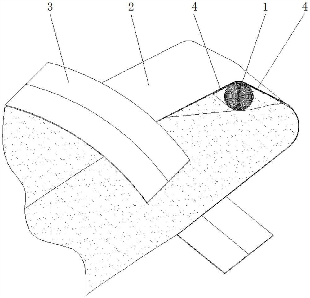 Compression bandage after cardiac pacemaker implantation