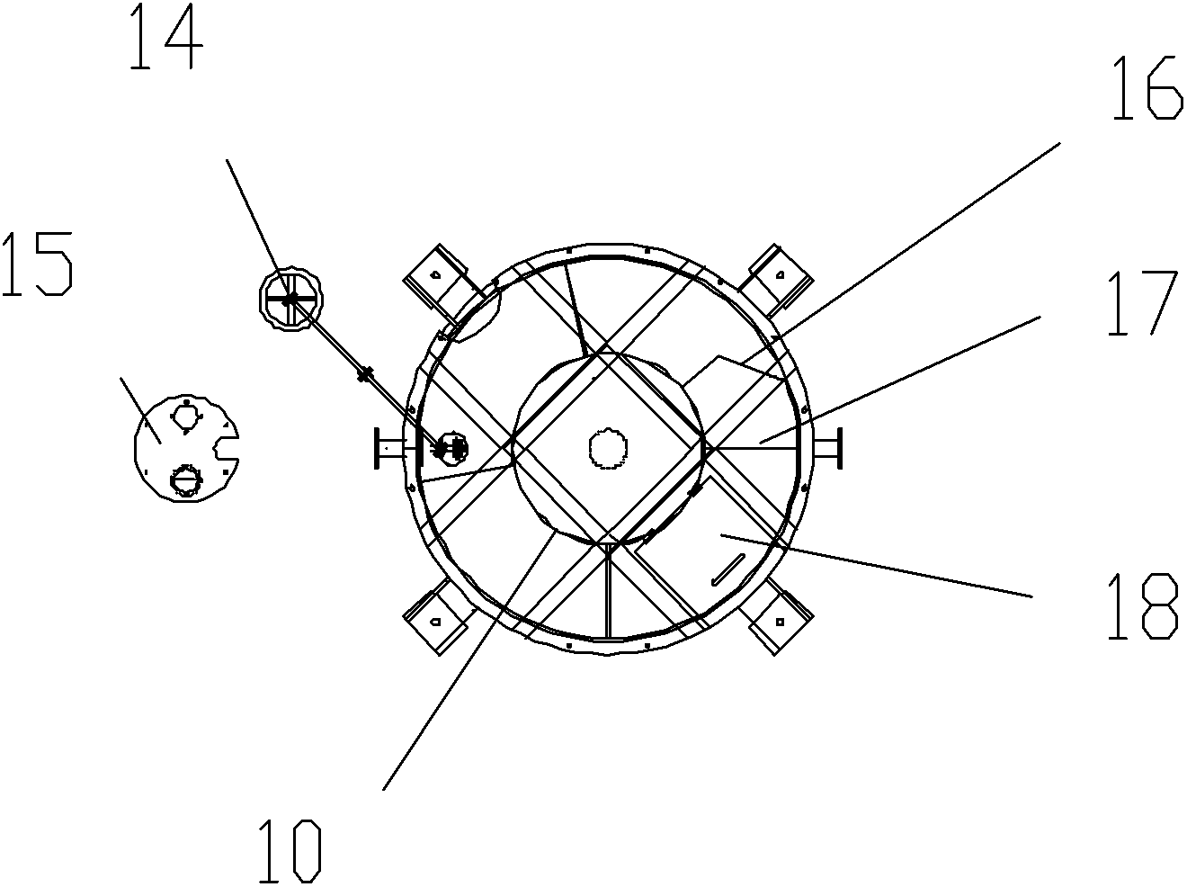 Fusing and mixing device