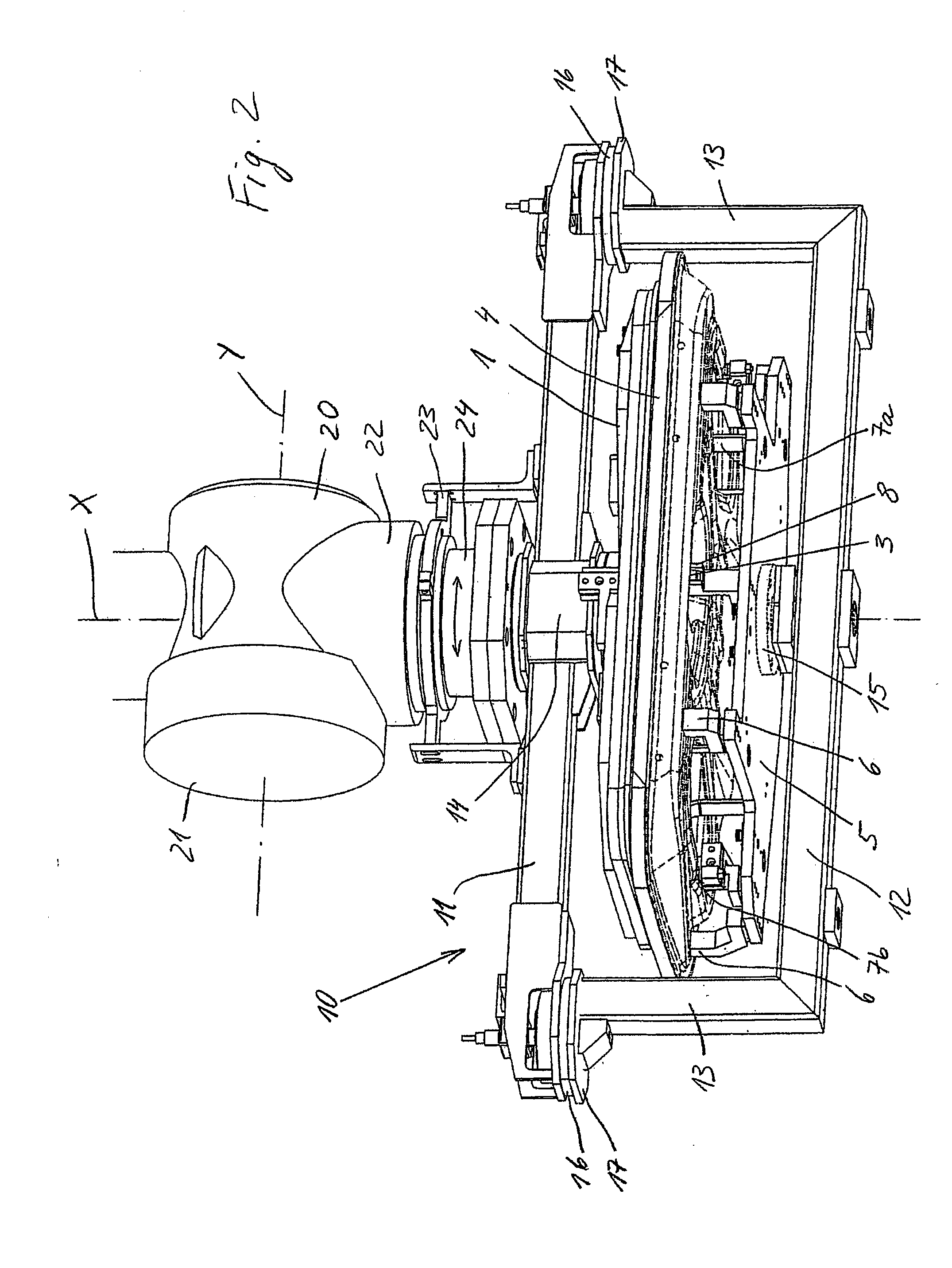 Clamping device for holding and clamping components