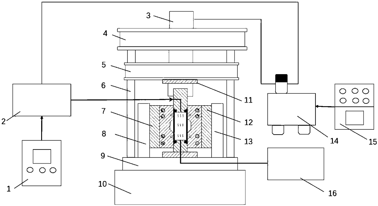 Pipe hot medium internal pressure forming method based on molten glass