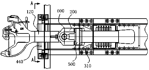 H-shaped coupler assembly and rail vehicle