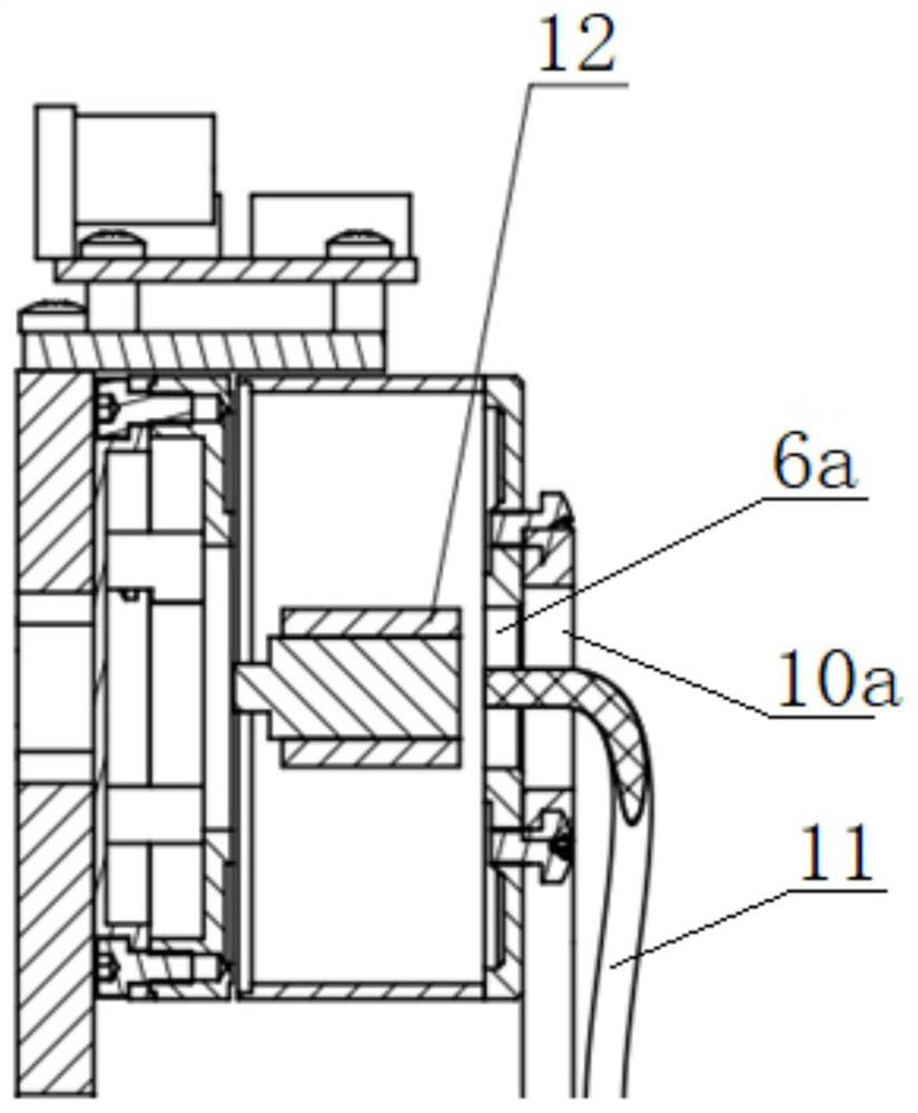 Installation structure of imaging laser radar