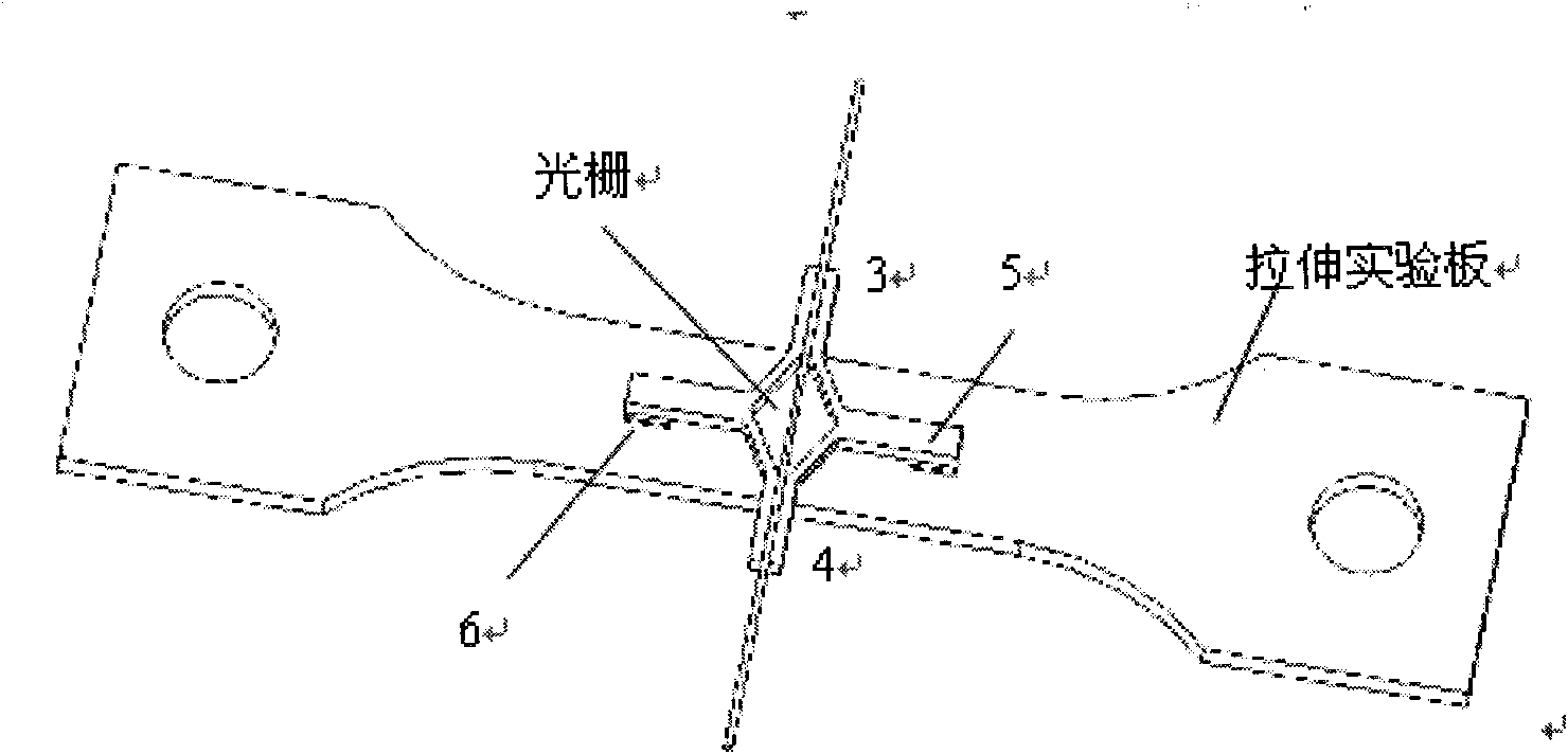 Fiber Bragg grating strain sensor