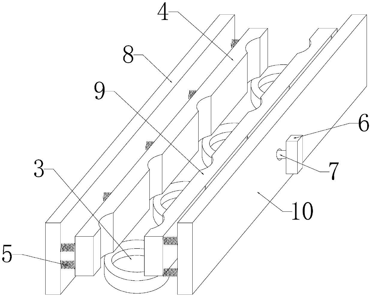 Treatment and recovery method for waste chemical reagent bottles