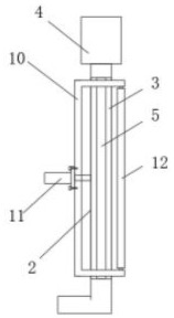 Fabric storage device for China-hemp fabric production