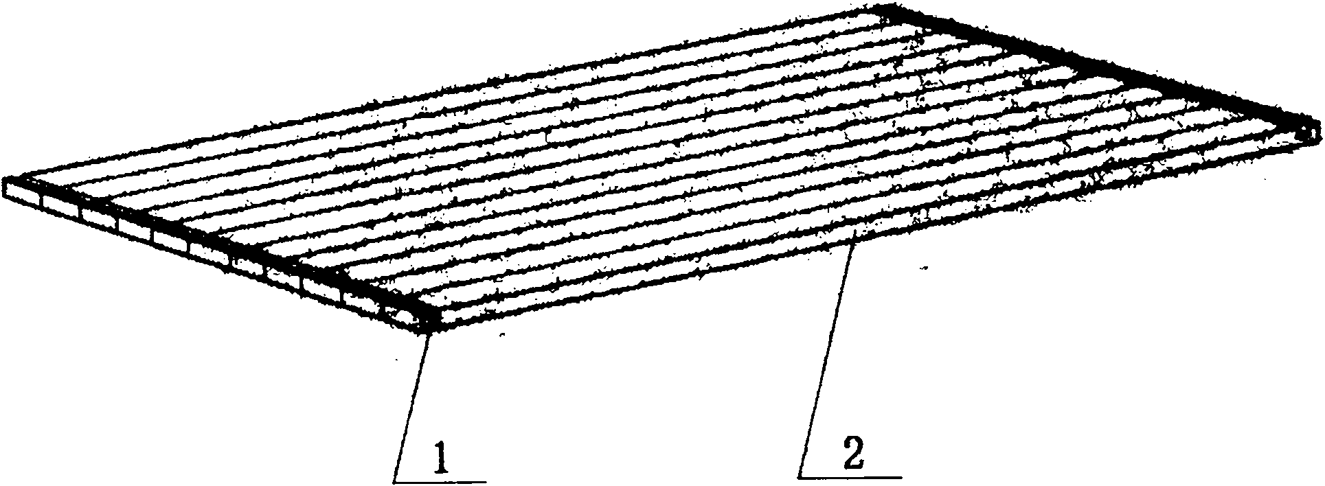 Method for manufacturing bamboo wood whole-piece assembly and bamboo composite material