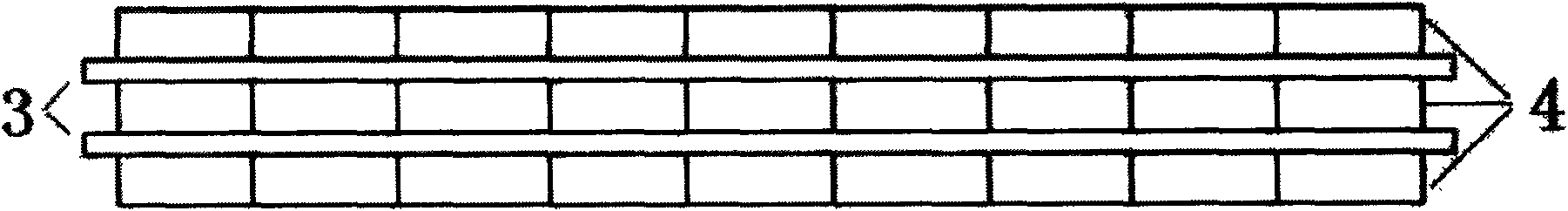 Method for manufacturing bamboo wood whole-piece assembly and bamboo composite material