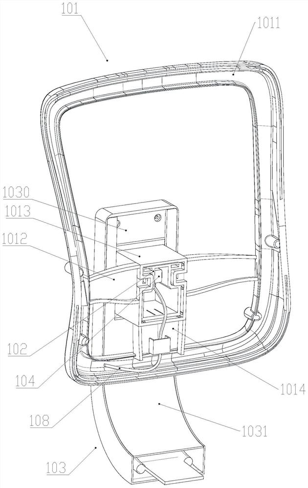 Chair and chair back adjusting mechanism thereof