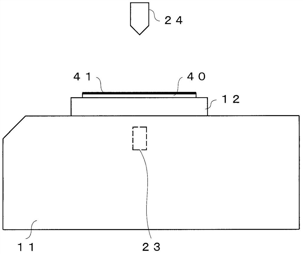 Breaking method and breaking device of brittle material substrate