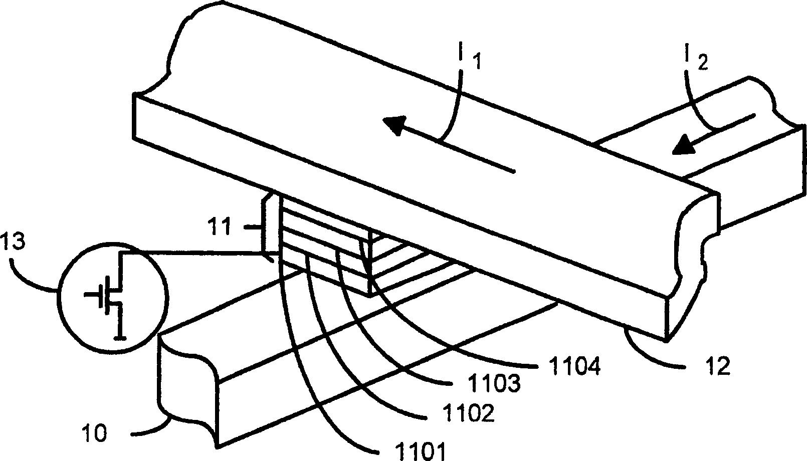 MRAM memories utilizing magnetic write lines