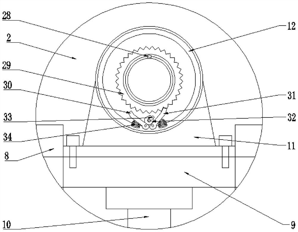 Auxiliary conveying device for cable laying