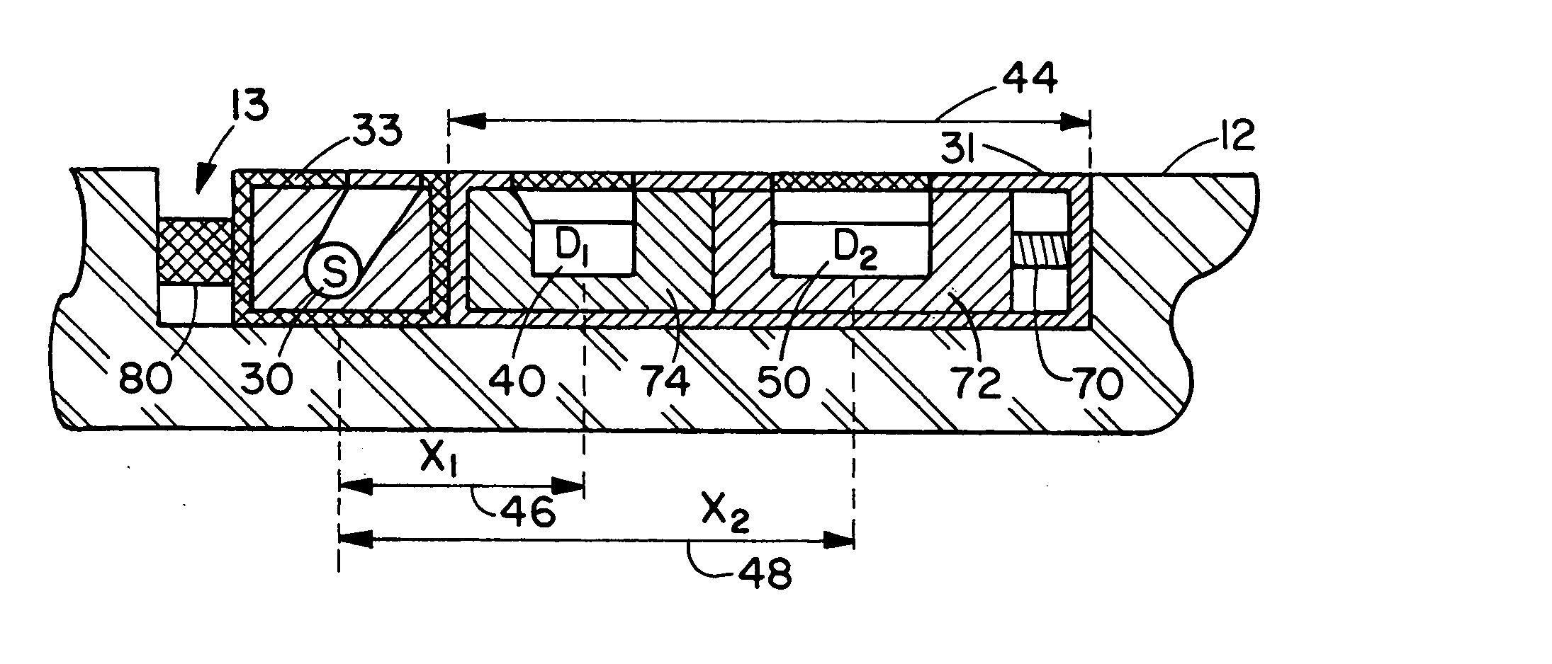 Logging tool with response invariant to changes in borehole pressure