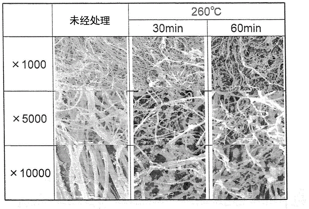 Pfa porous sheet