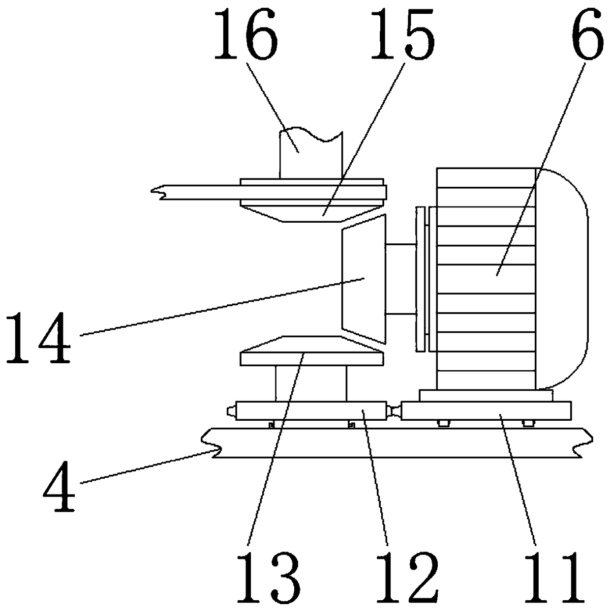 Andrias davidianus cultivation pond and cleaning device thereof