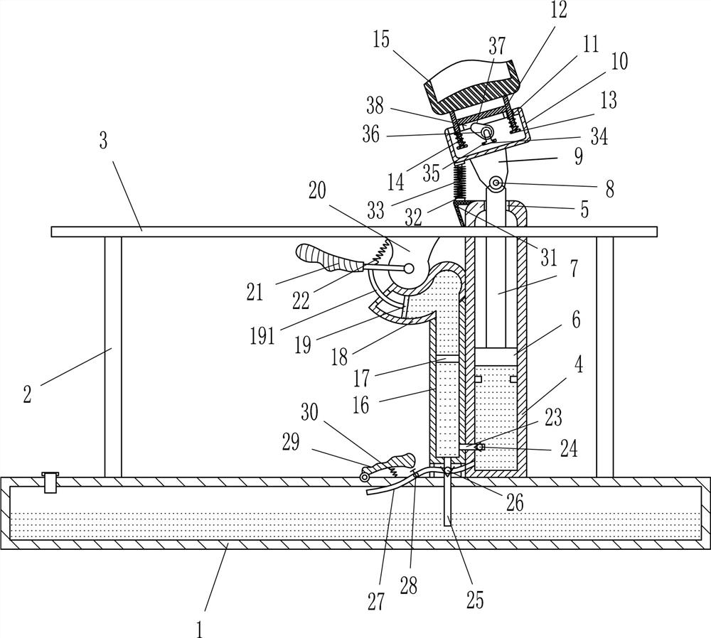 Leg muscle strength training device for orthopedic patients