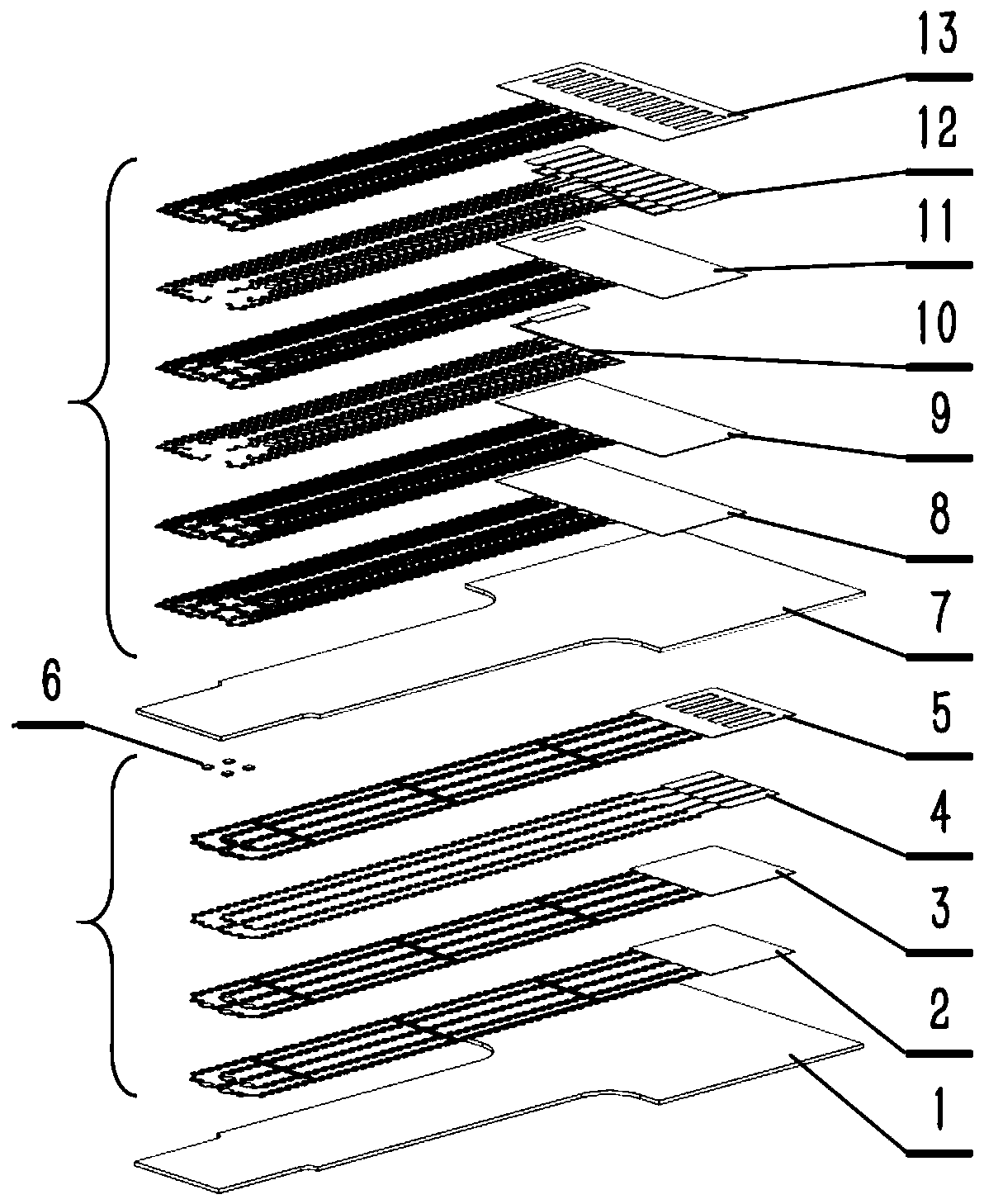 Photoelectric integrated stretchable flexible neural electrode and preparation method