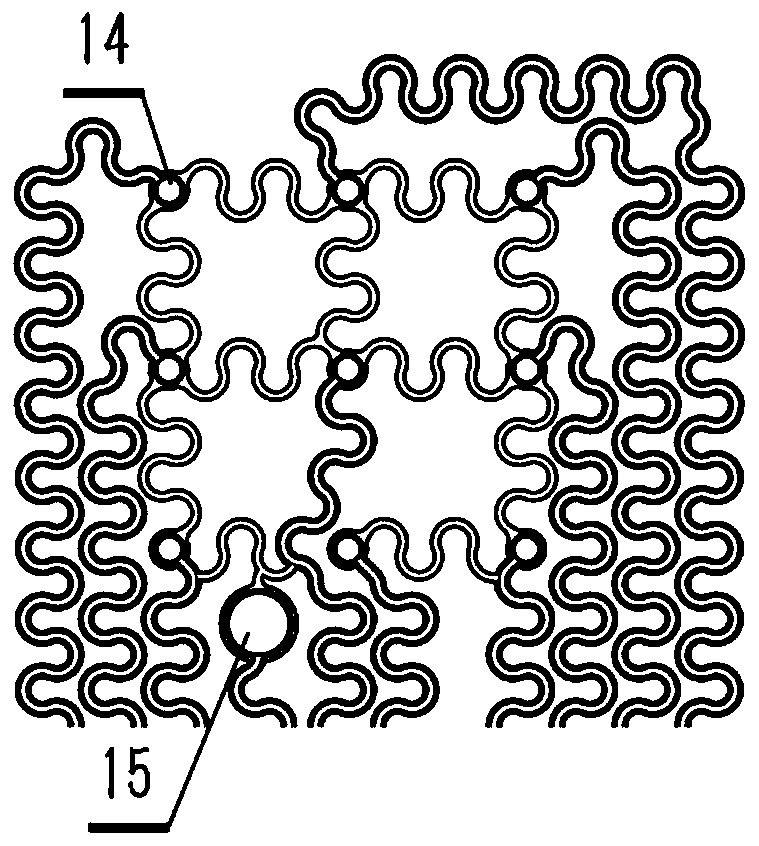 Photoelectric integrated stretchable flexible neural electrode and preparation method