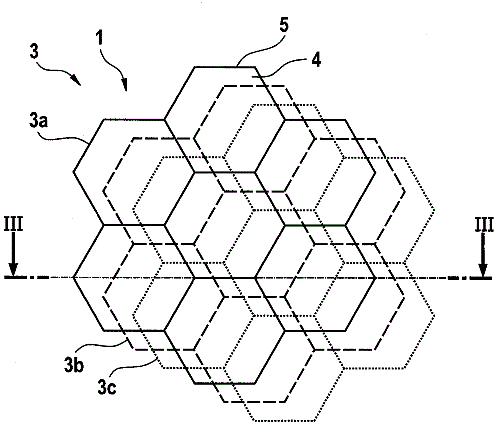 Insulating structure for battery