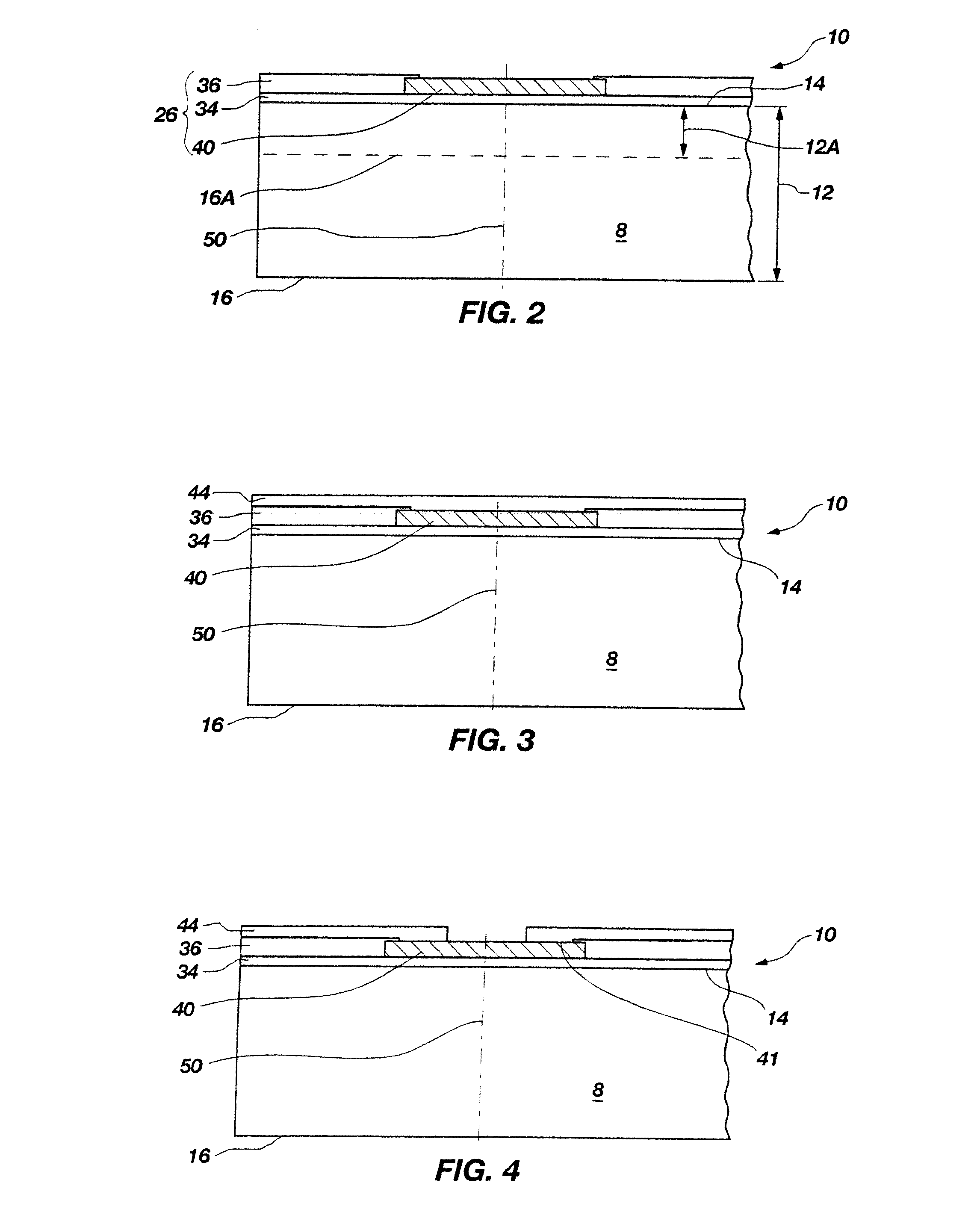 Methods for forming through-wafer interconnects and devices and systems having at least one dam structure