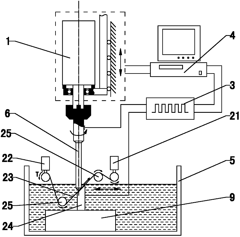 Needle valve and precise tiny electric spark processing method for conical surfaces of needle valve body