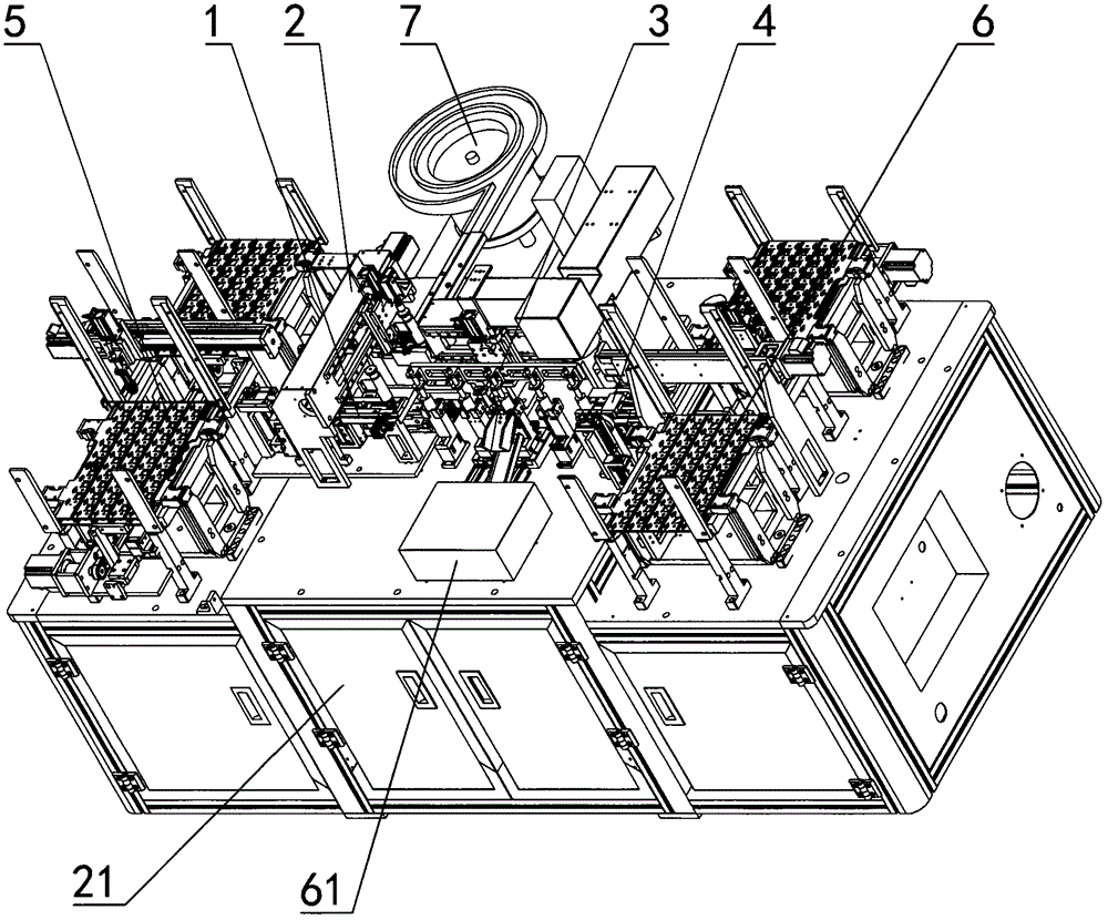 Automatic sealing ring sleeving device