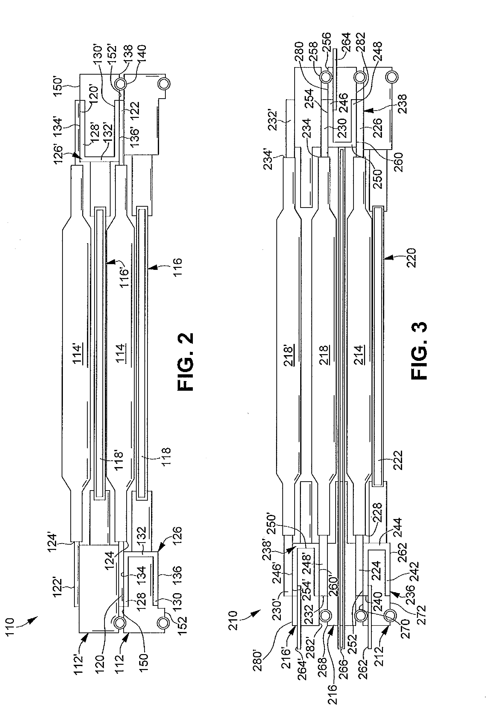 Repeating frame battery with compression joining of cell tabs to welded connection terminals