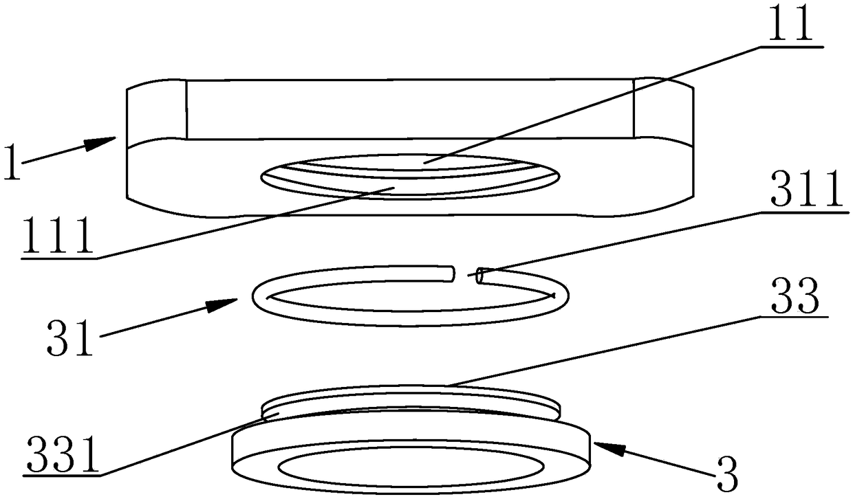 Intervertebral movable indwelling device