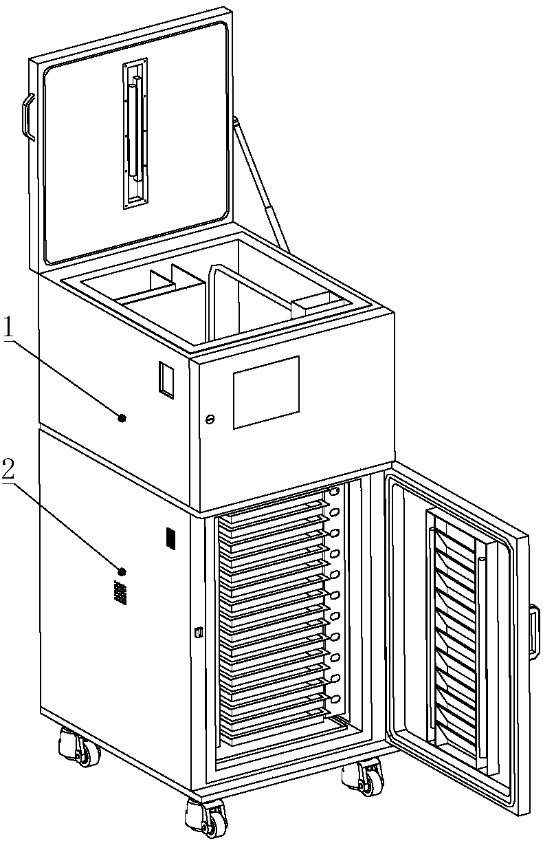 Wax-melting heating apparatus and wax therapy machine using same