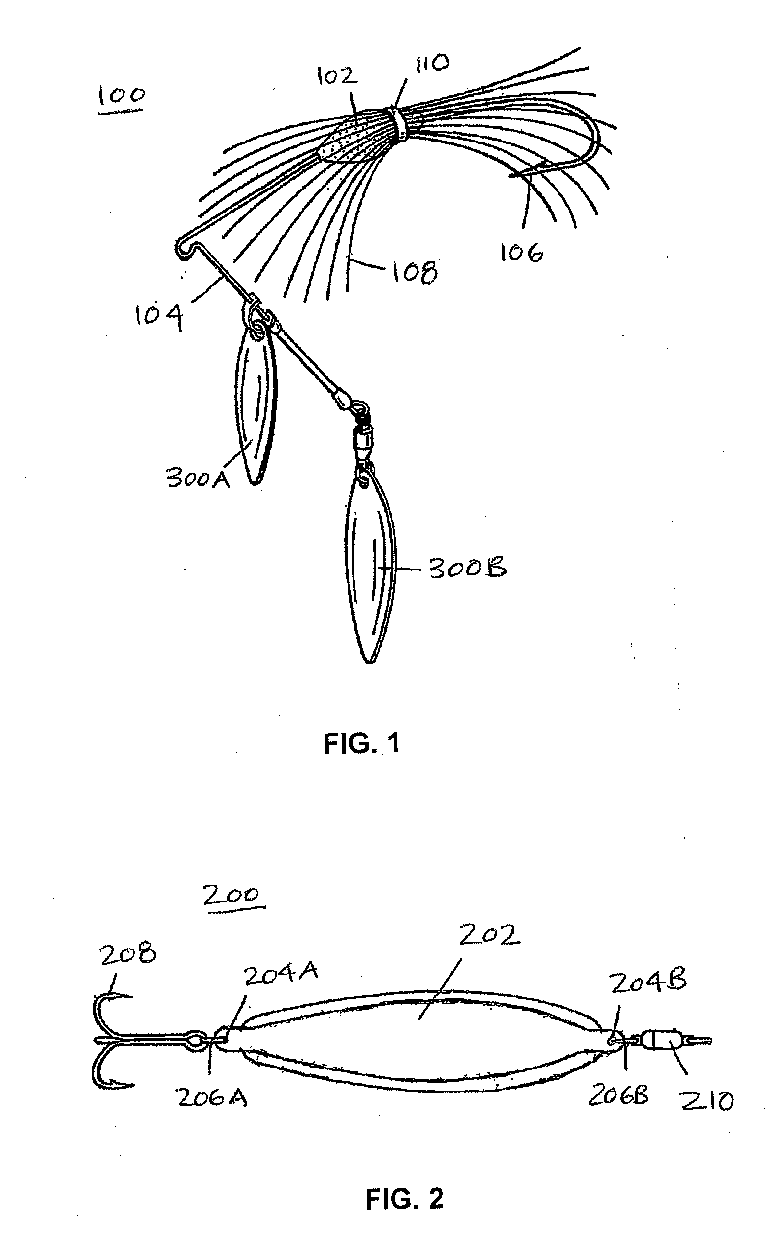 Fishing Lure and Attractors and Methods of Manufacture