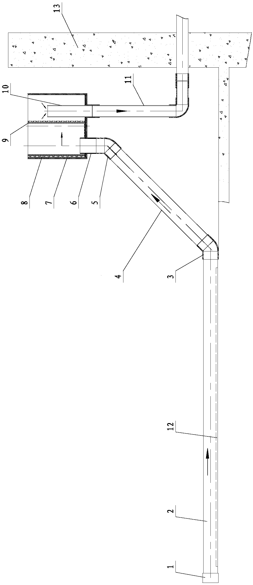 Device and method for removing sewage and preventing live shrimps from escaping in circulating water shrimp culture system