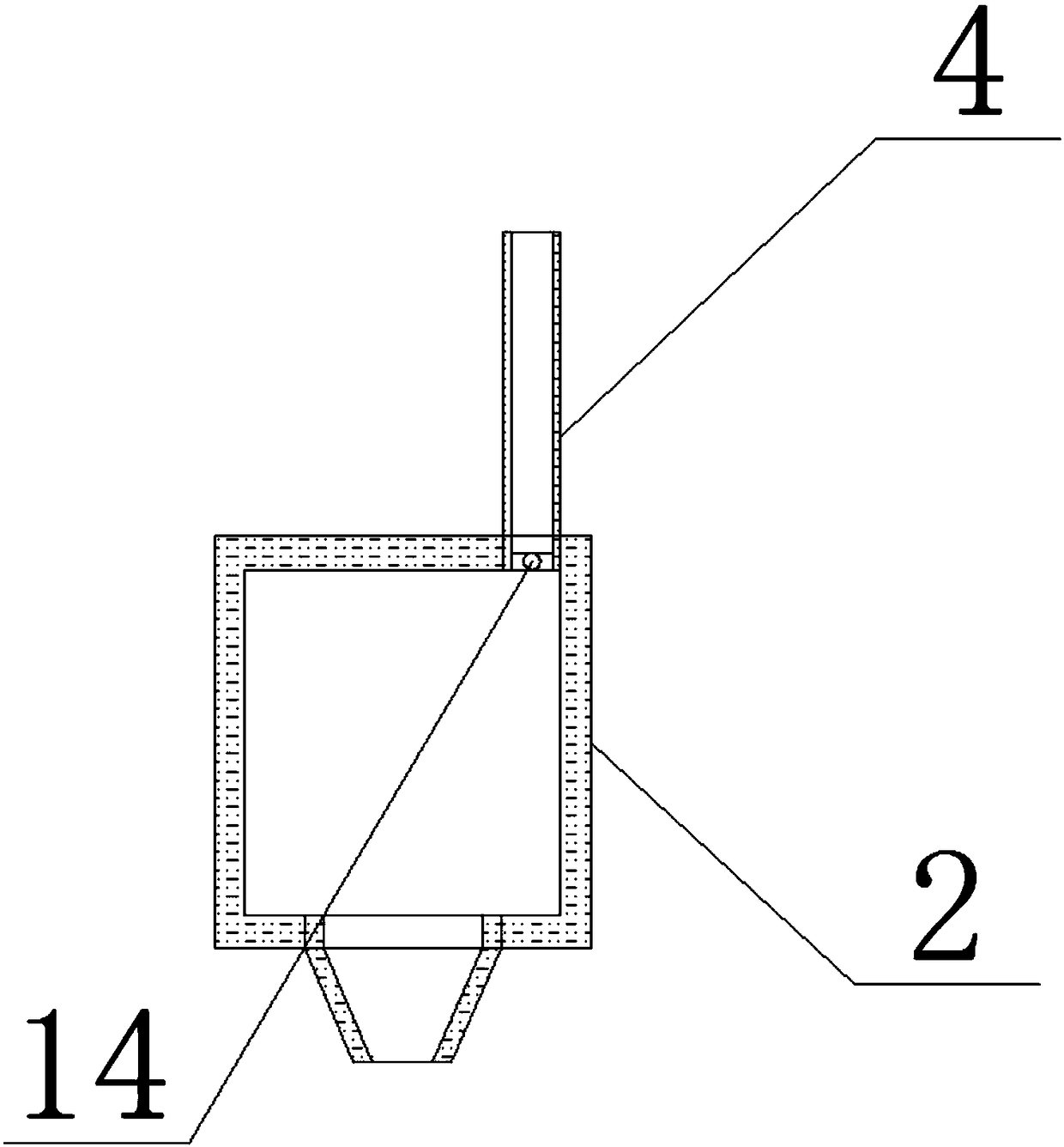 Medical optical fiber injection needle with liquid medicine heating function