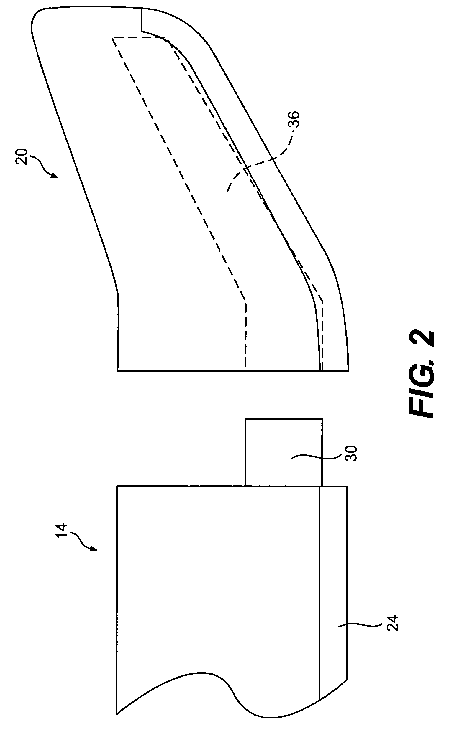 Rotor blade tip section