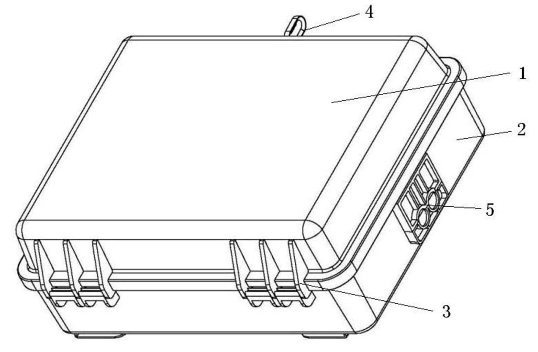 Light and fiber splitting box of optical divider slot