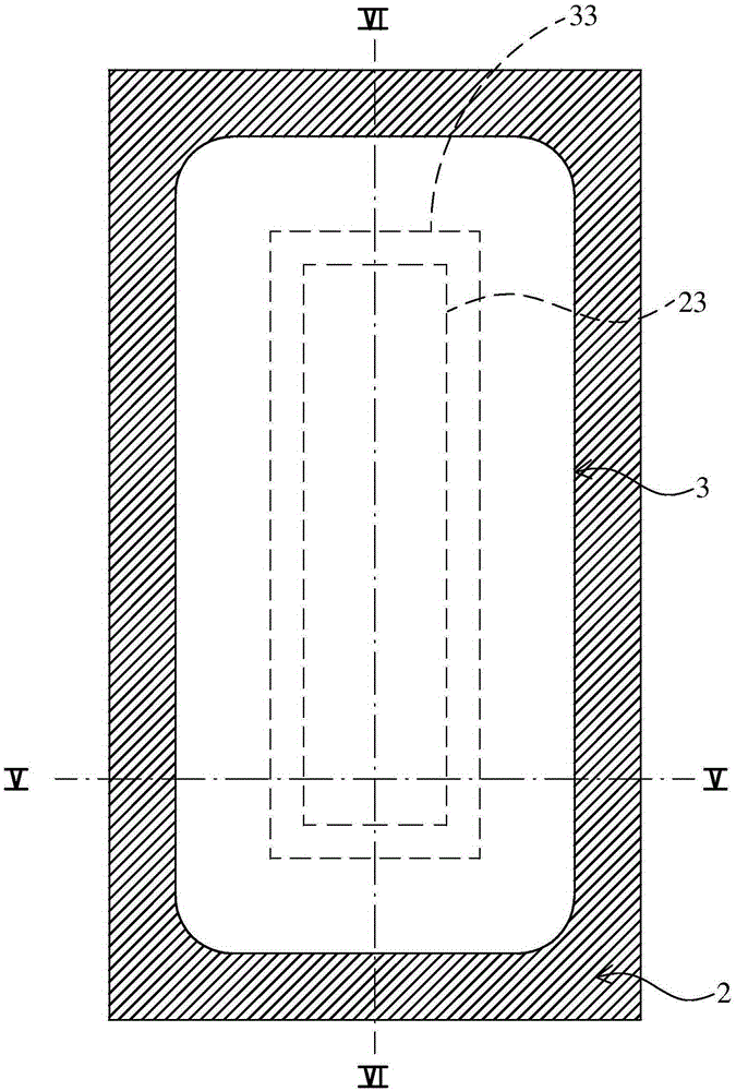 Target material structure of magnetic control splashing device