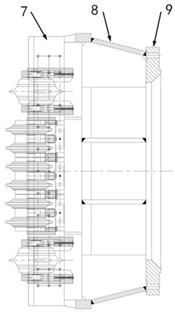 Full-face tunnel boring machine multifunctional cutterhead suitable for complex stratums